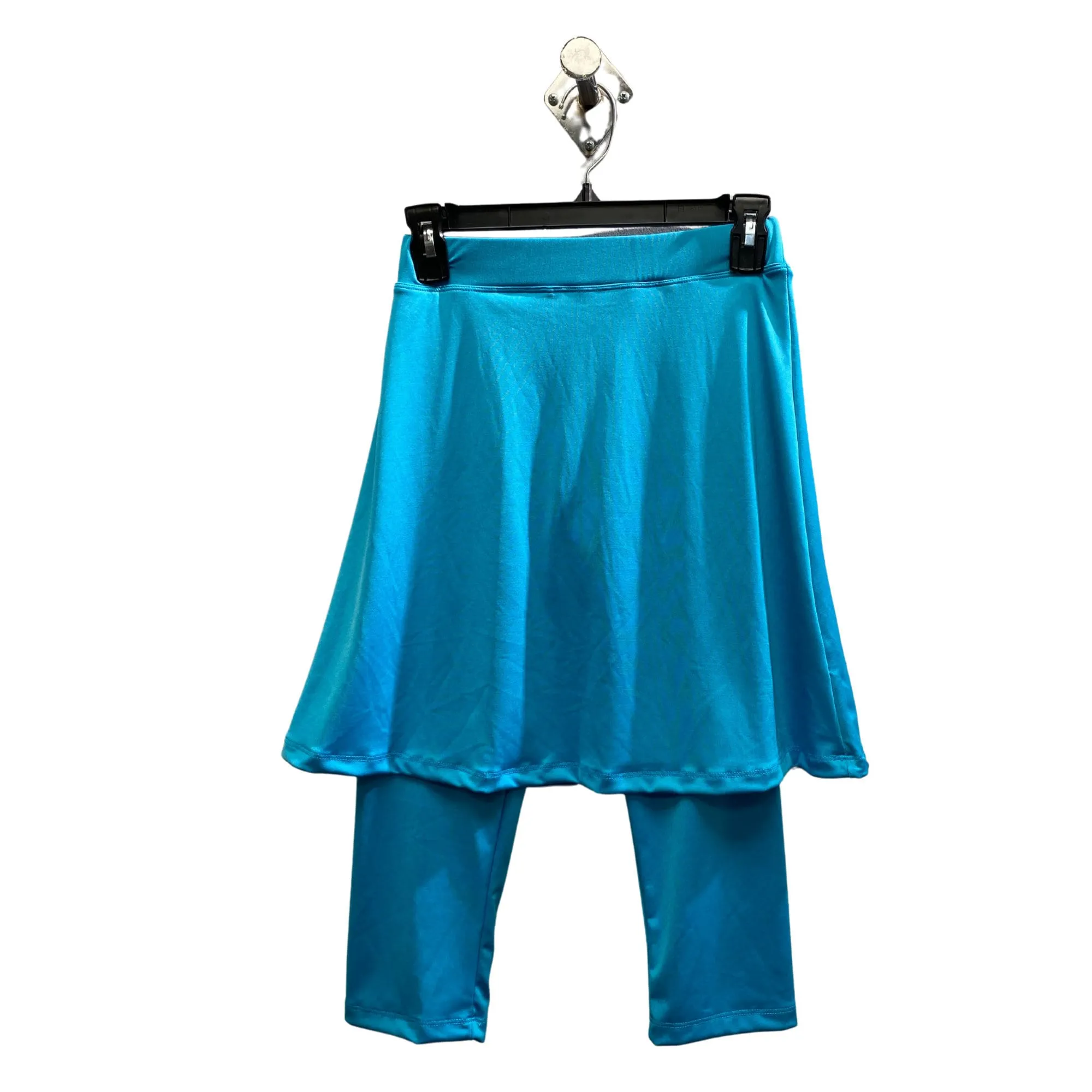 Juniors Girls skirt leggings, Girl Modest Skirted Leggings, Tzniut skirt, Islamic Swimsuit, Turquoise Activewear, Gym Clothes, Size S-XXL