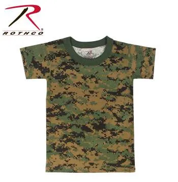 Kids Digital Camo T-Shirt