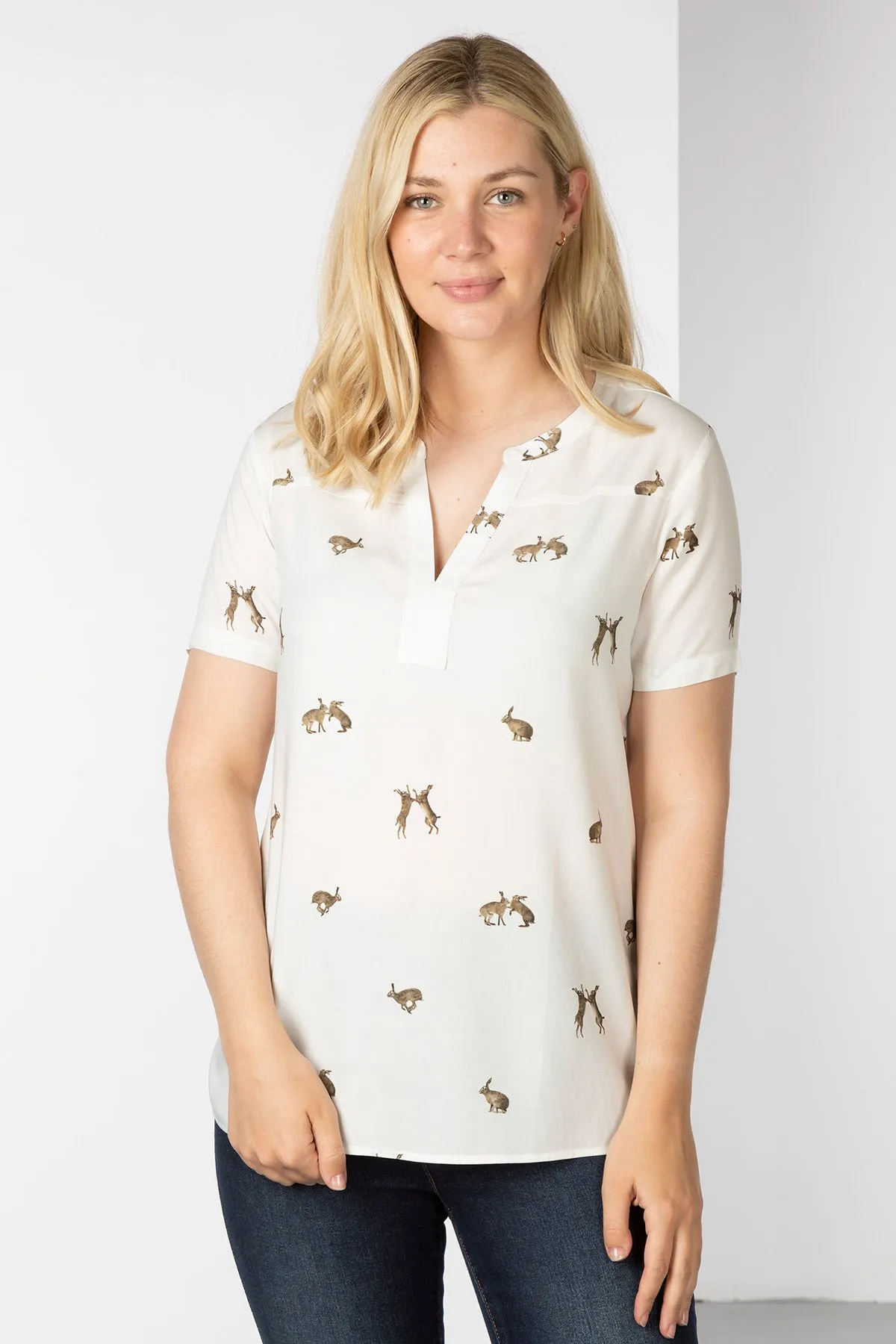 Ladies Short Sleeve Blouse - Wistow II