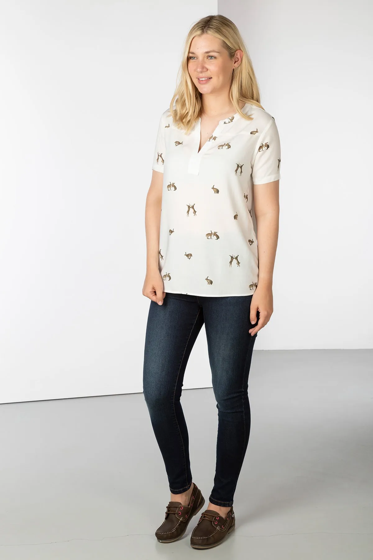 Ladies Short Sleeve Blouse - Wistow II