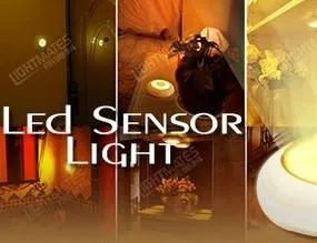 LED Sensor Light with Auto On/Off Function