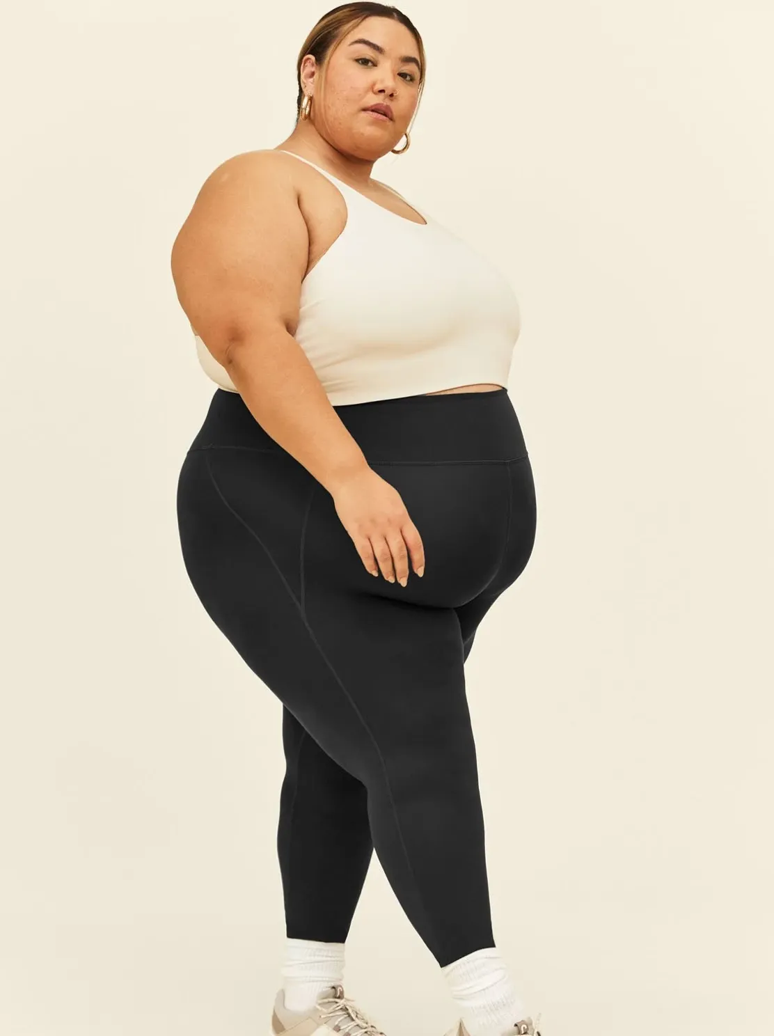 leggings 7/8 - float seamless - black