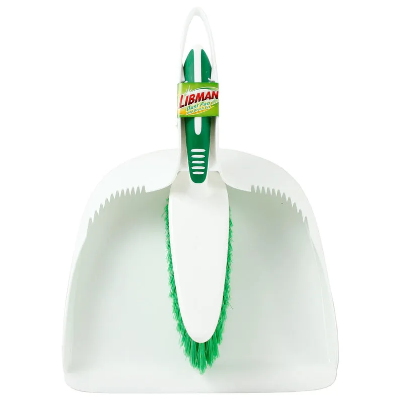 Libman Polypropylene Handheld Dustpan and Brush Set