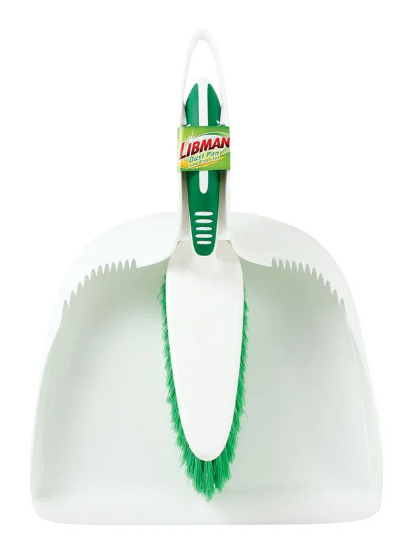 Libman Polypropylene Handheld Dustpan and Brush Set