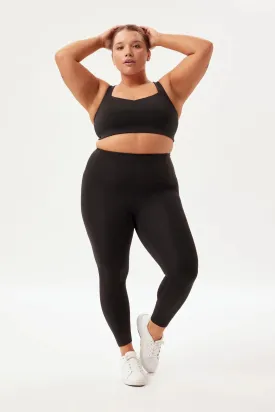 long leggings - float seamless - black