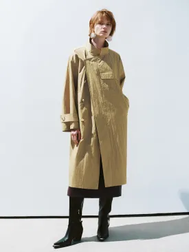 Loose Longline Trench Coats