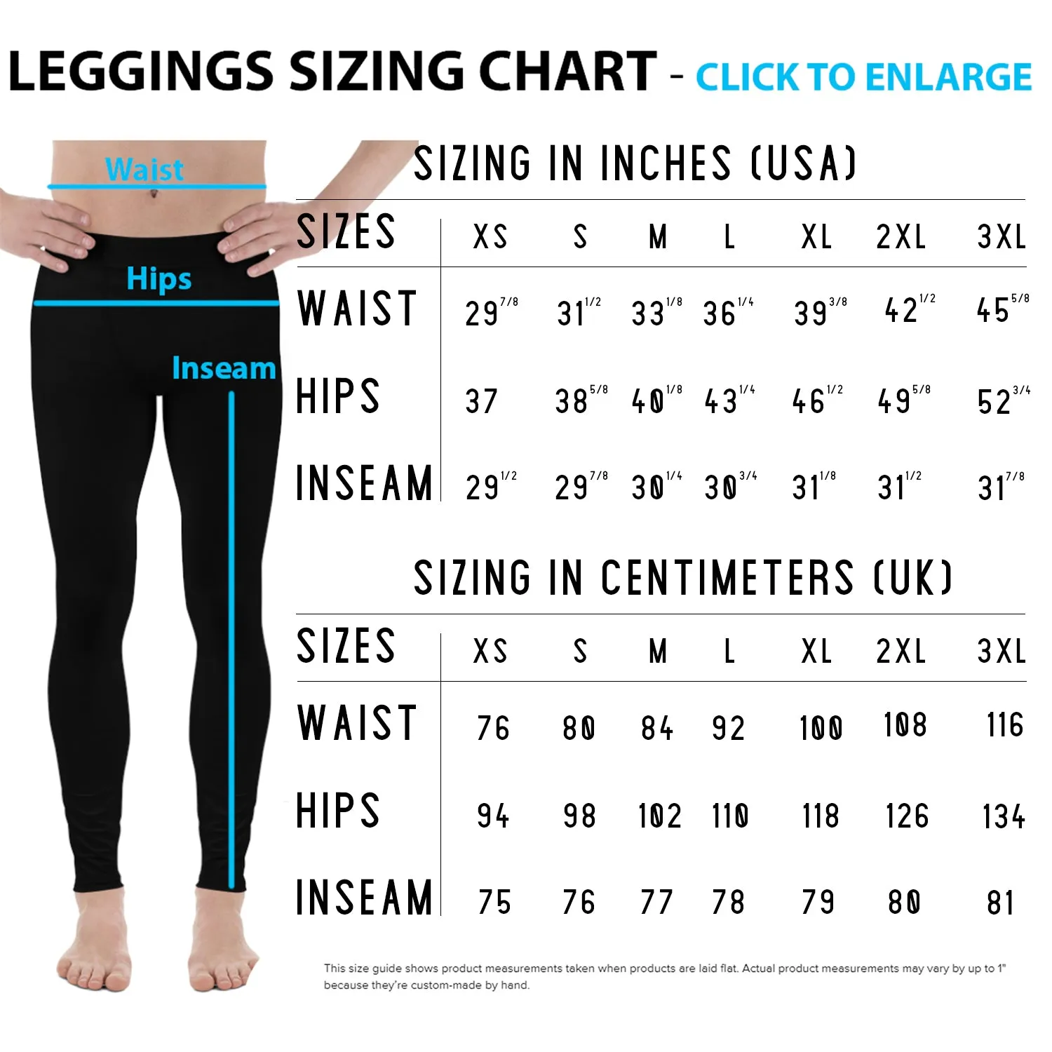 Men's Leggings - Black Leggings with Auto Parts