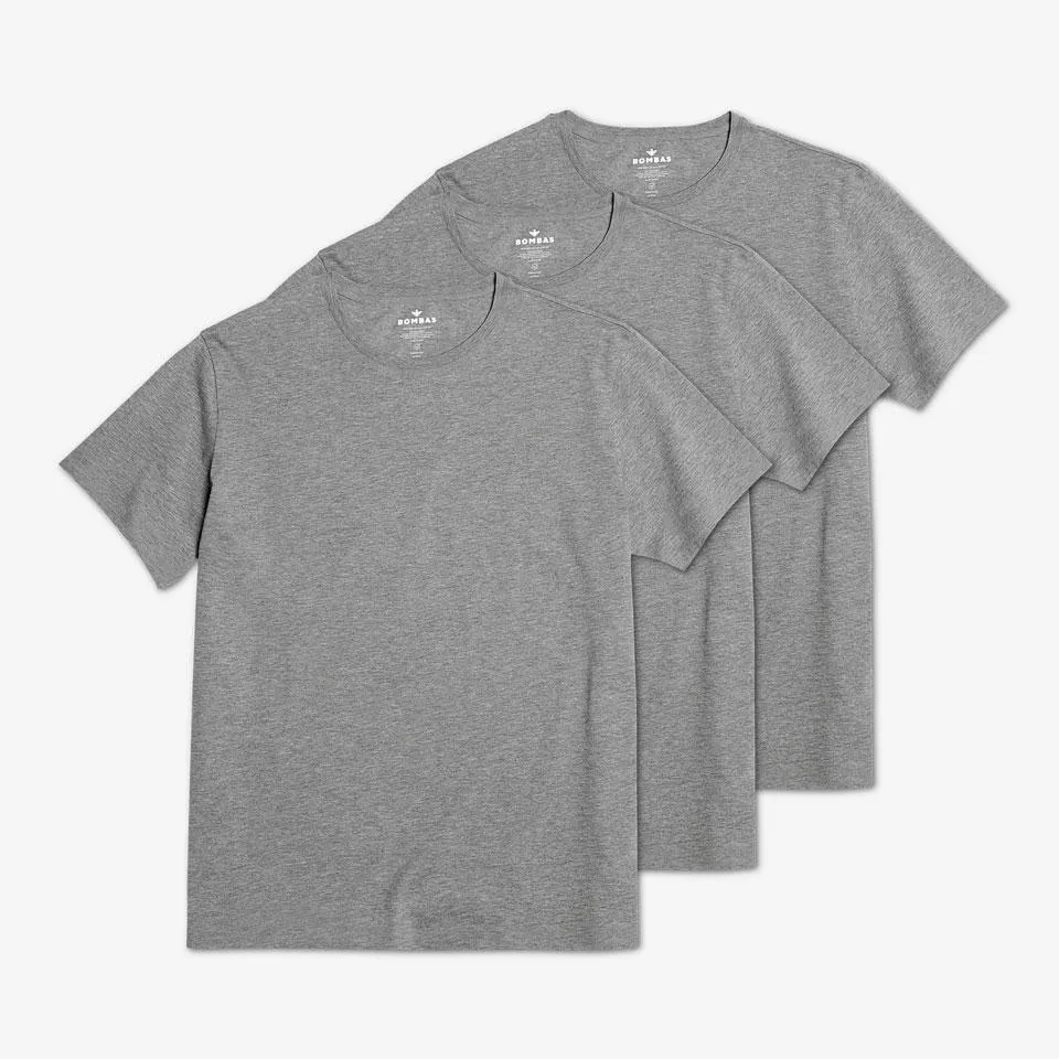 Men's Pima Cotton Crew Neck T-Shirt 3-Pack