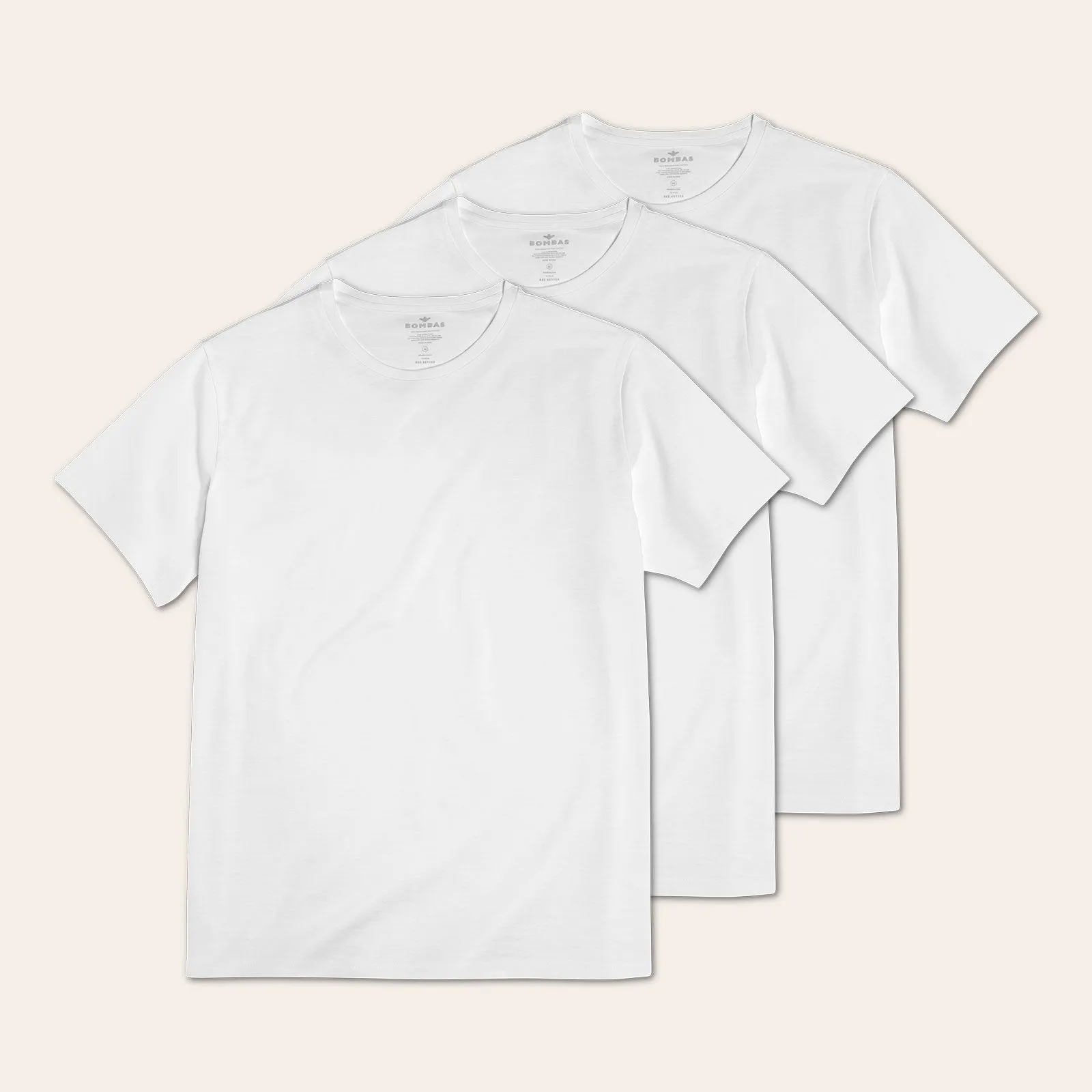 Men's Pima Cotton Crew Neck T-Shirt 3-Pack