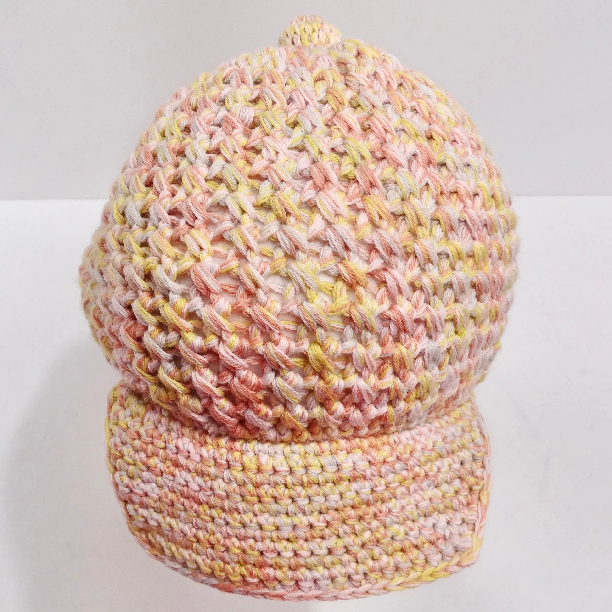 Missoni 1970s Multicolor Knit Hat