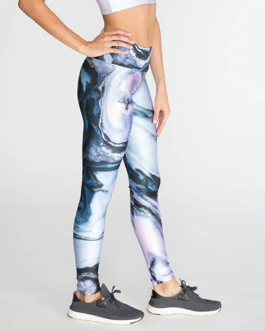 Multi-Colored Marble Leggings | Goldsheep Clothing