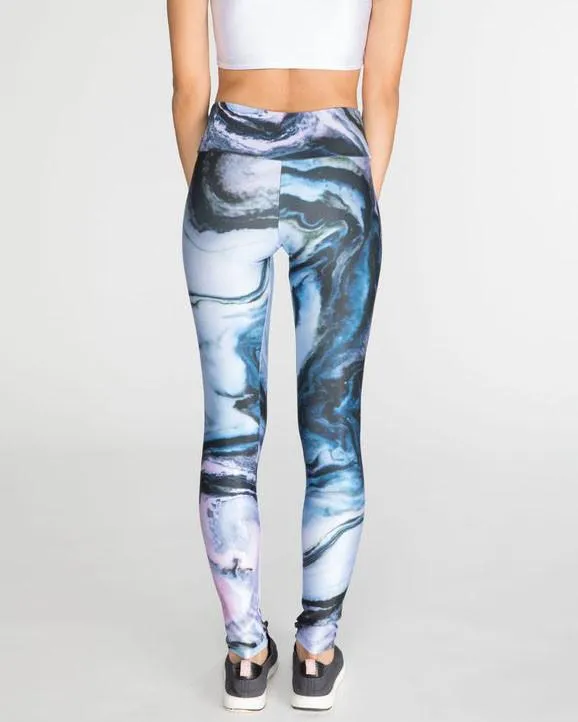 Multi-Colored Marble Leggings | Goldsheep Clothing