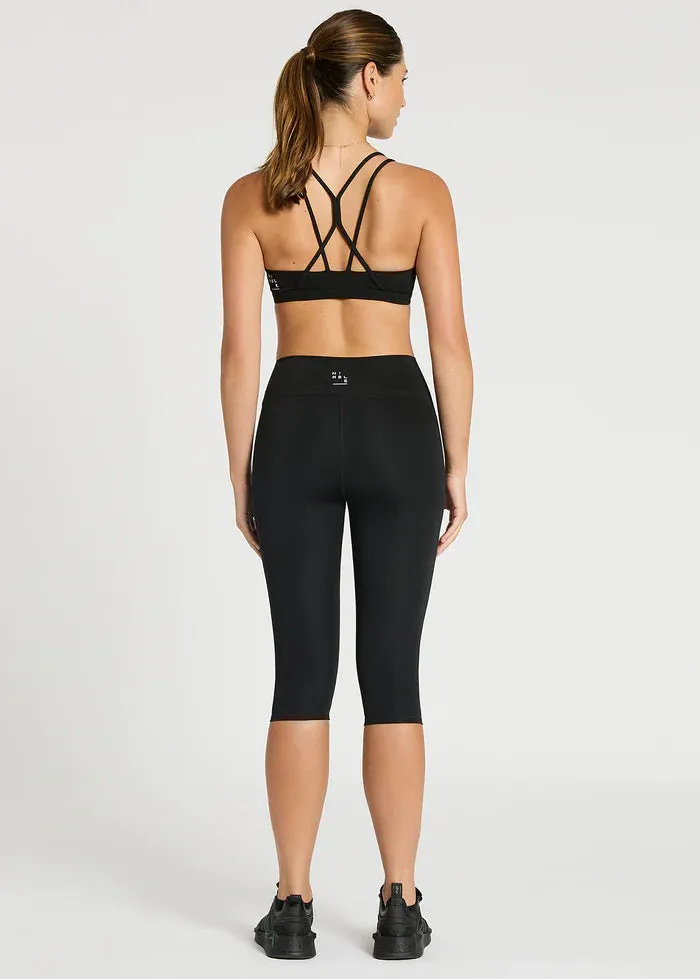 Nimble Essential Cropped Legging Black