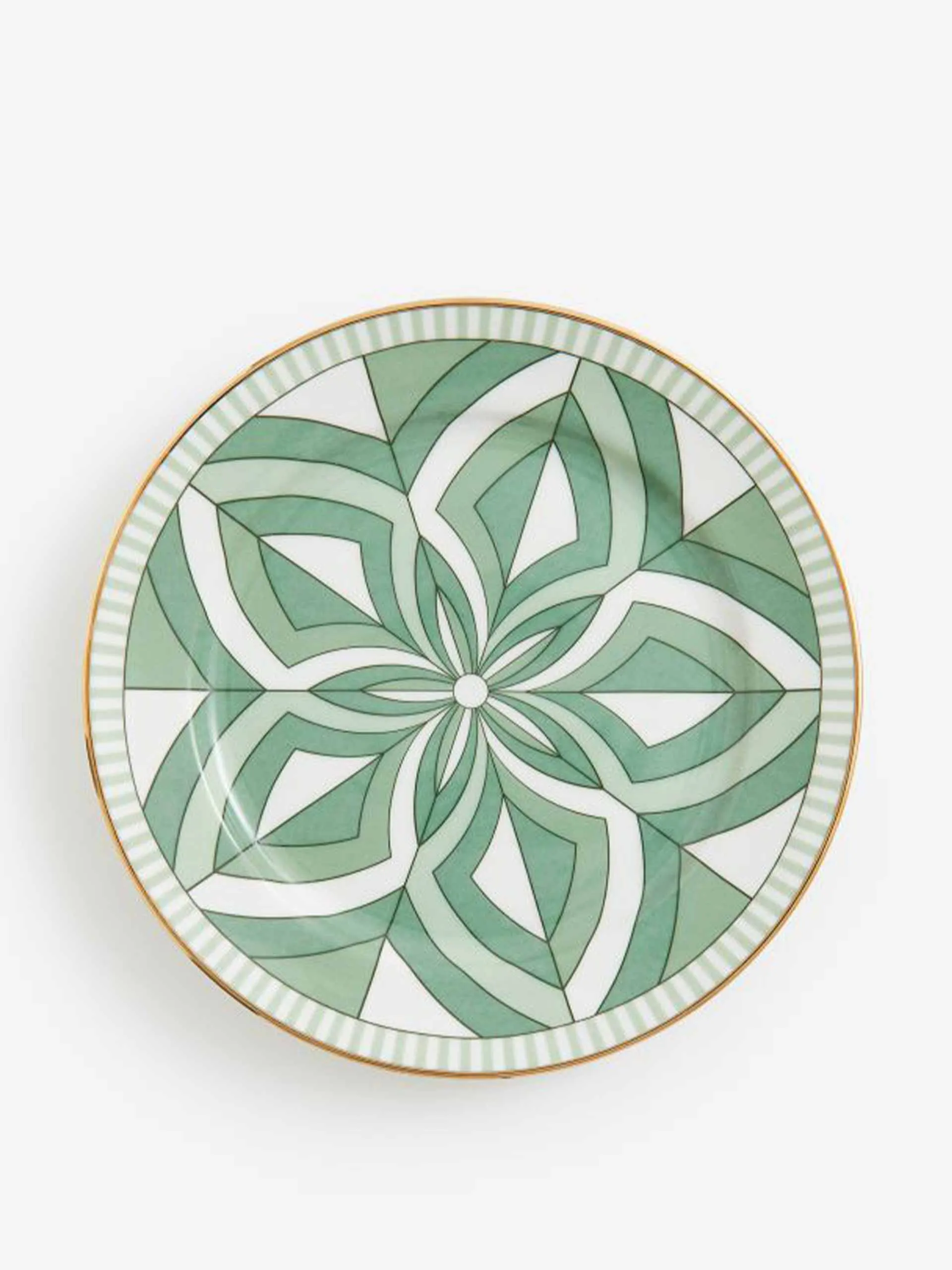 Porcelain medium plate