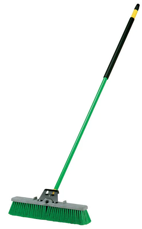 Quickie Bulldozer Polypropylene 18 in. Multi-Surface Push Broom