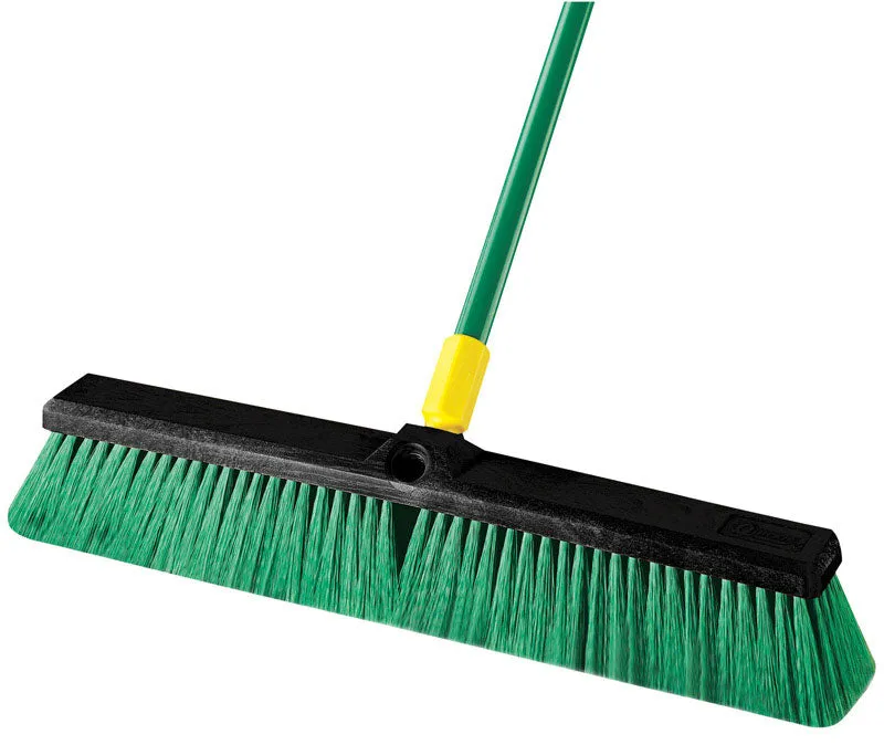 Quickie Bulldozer Polypropylene 24 in. Multi-Surface Push Broom