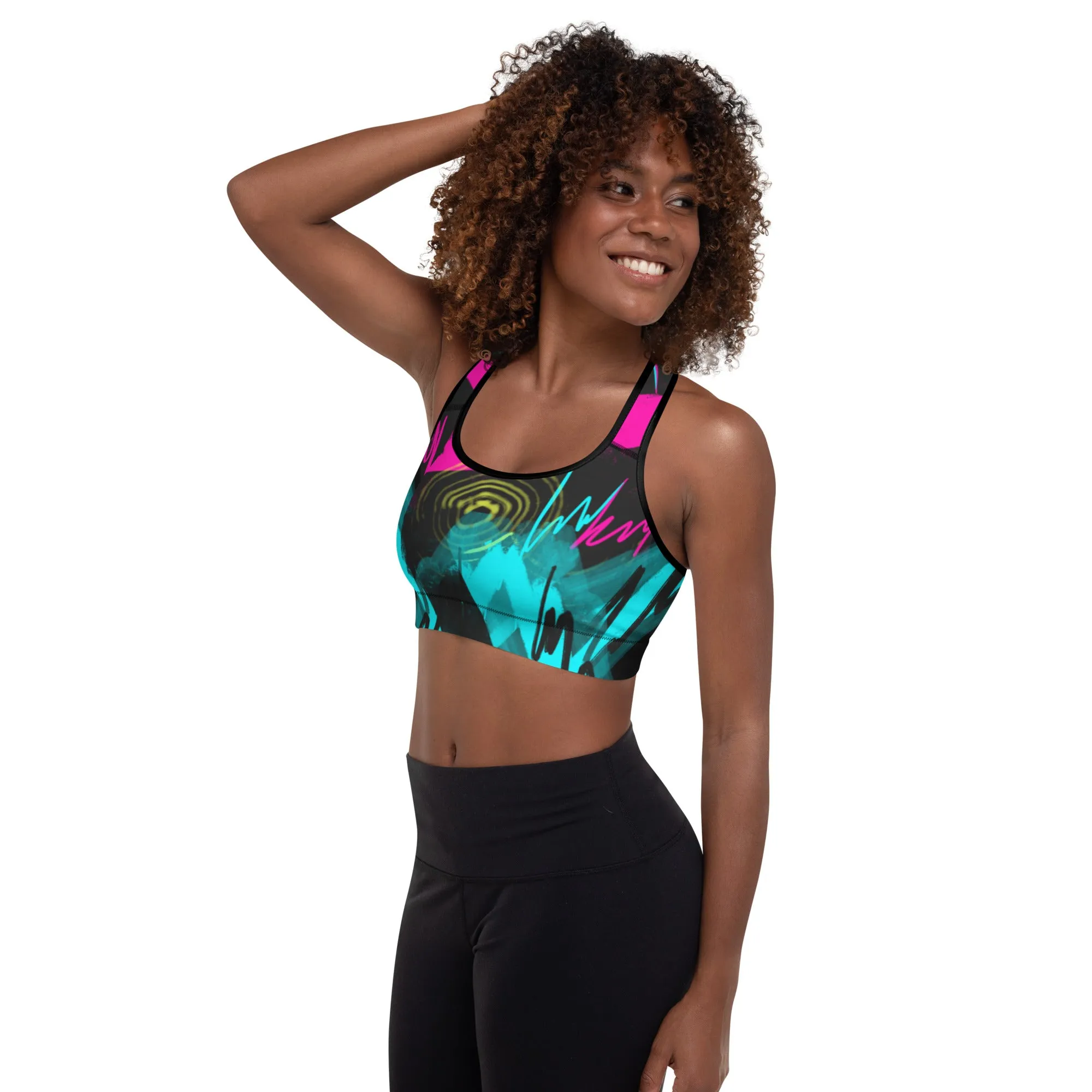 "Power" Padded Sports Bra