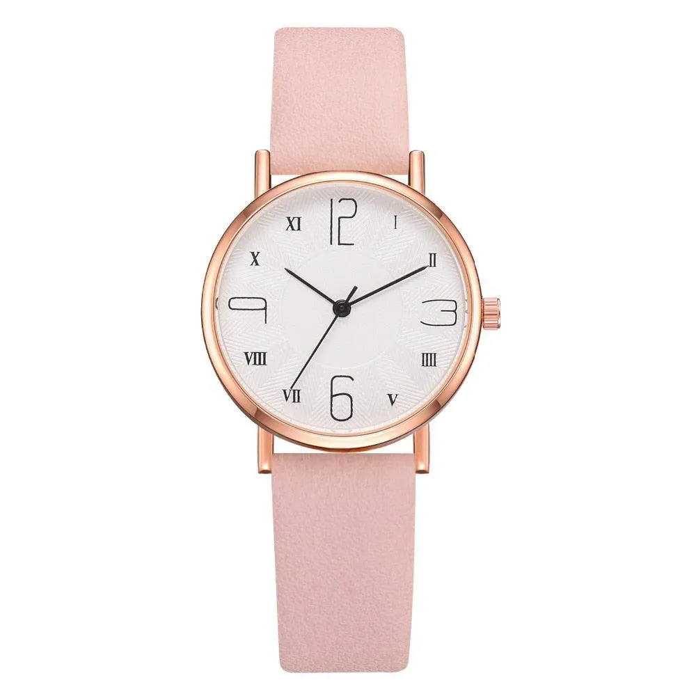 Simple Face Women Luxury Brand Watch