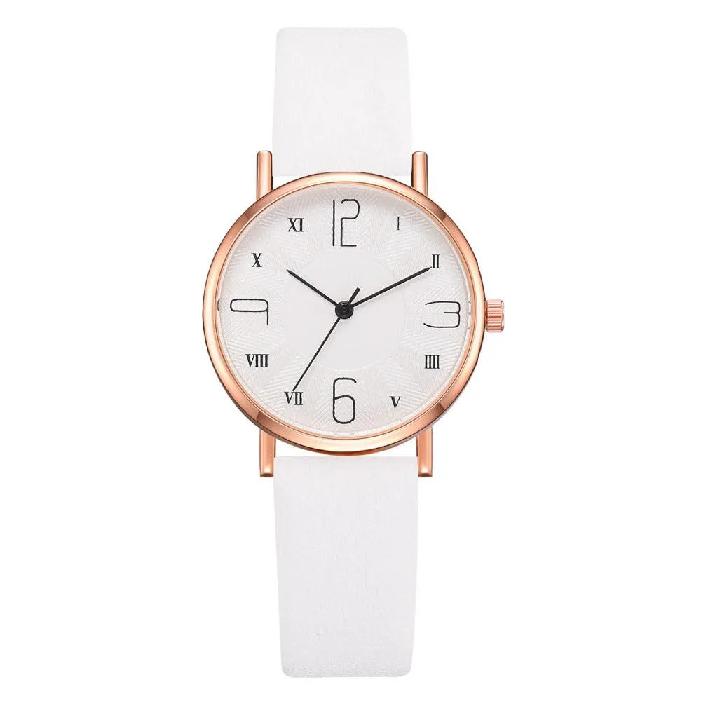 Simple Face Women Luxury Brand Watch