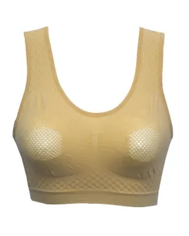 Skin Sports Bra Strapless Non Padded - For GYM Womens