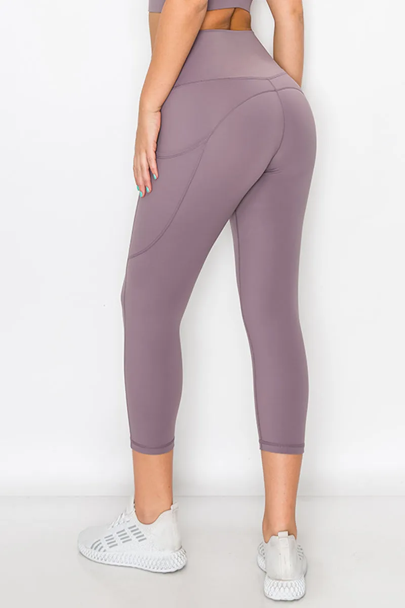 SUPER SOFT Active Capri Legging with Pockets