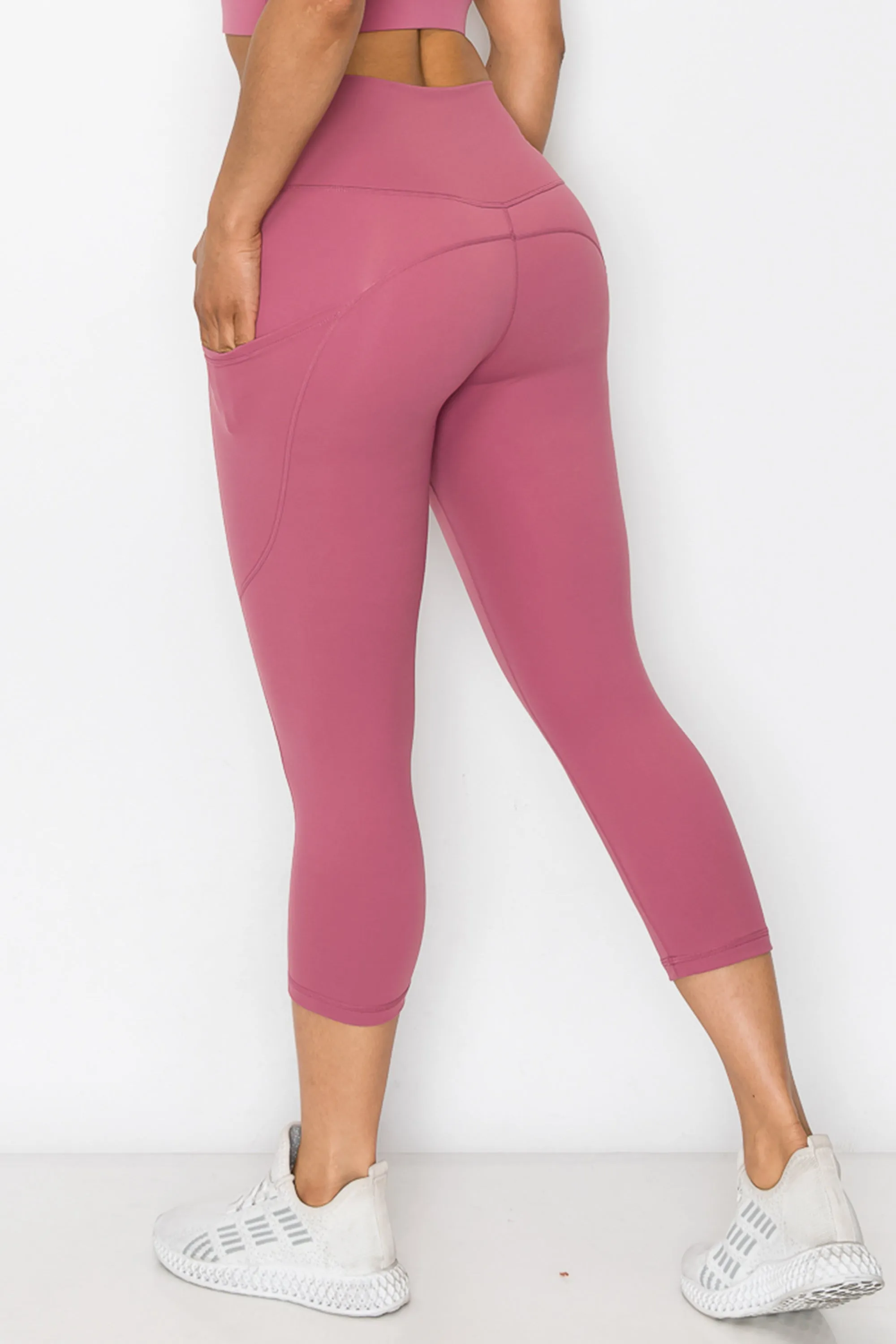 SUPER SOFT Active Capri Legging with Pockets