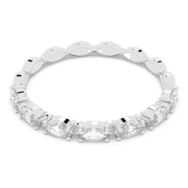 SWAROVSKI 5366579 (SIZE 52) Matrix Vittore ring Marquise cut, White, Rhodium plated