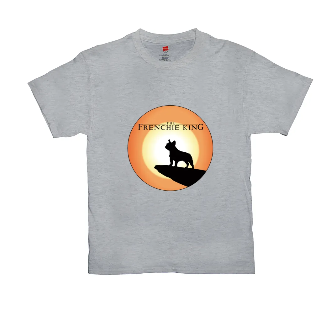 The Frenchie King: T-Shirts - Full Circle Color (unisex)