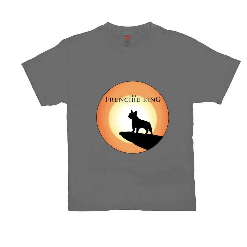 The Frenchie King: T-Shirts - Full Circle Color (unisex)