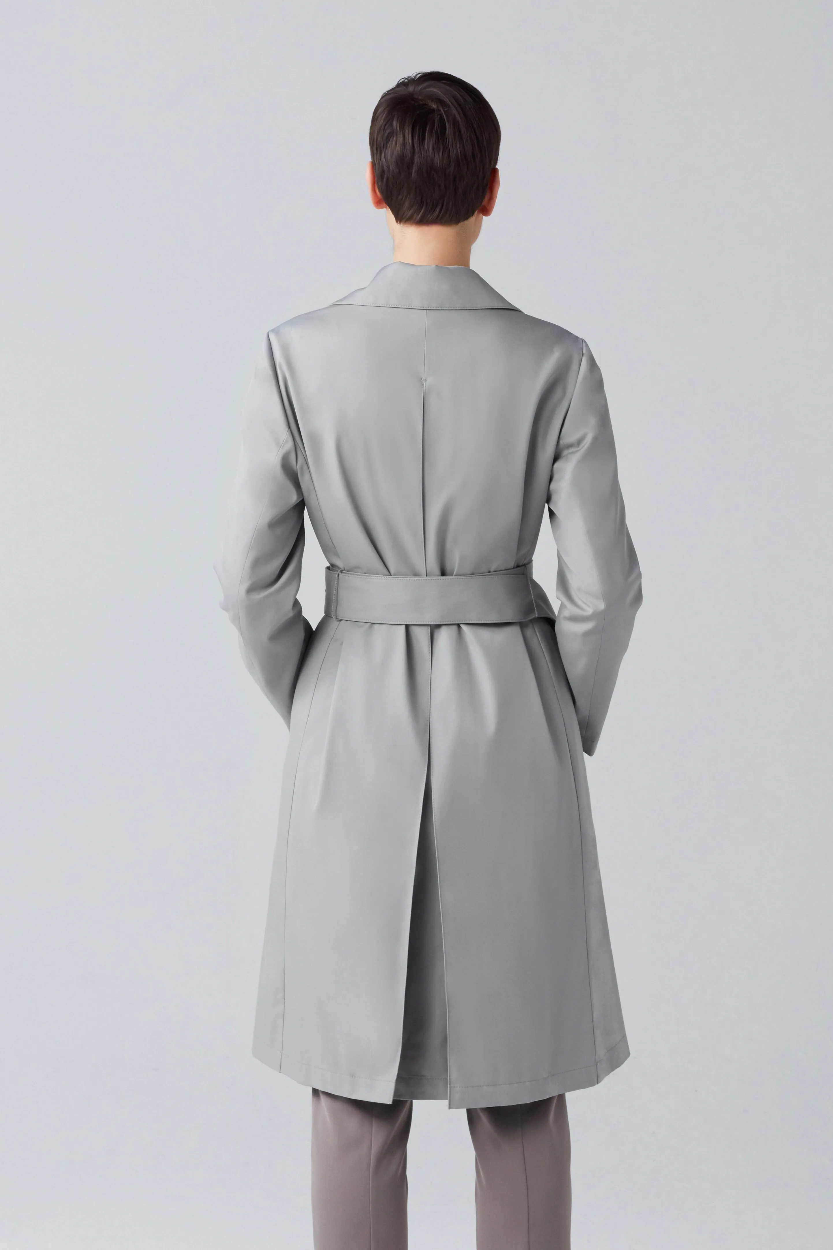 TRENDING TRENCH COAT GREY