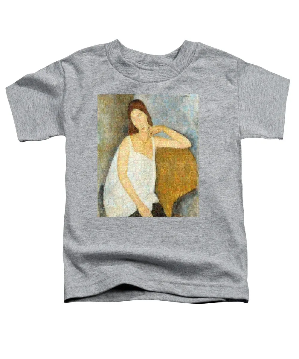 Tribute to Modigliani - 3 - Toddler T-Shirt