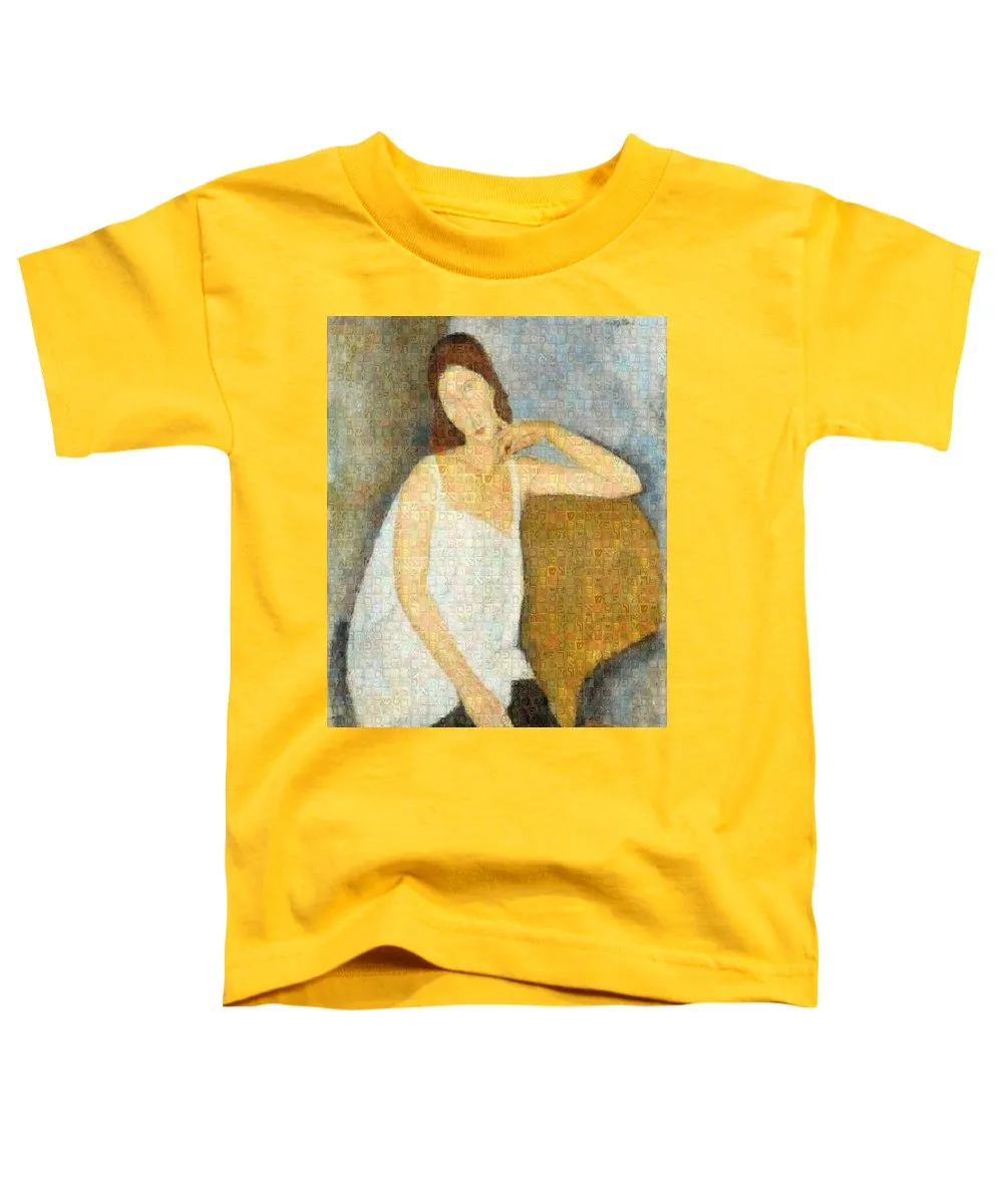 Tribute to Modigliani - 3 - Toddler T-Shirt