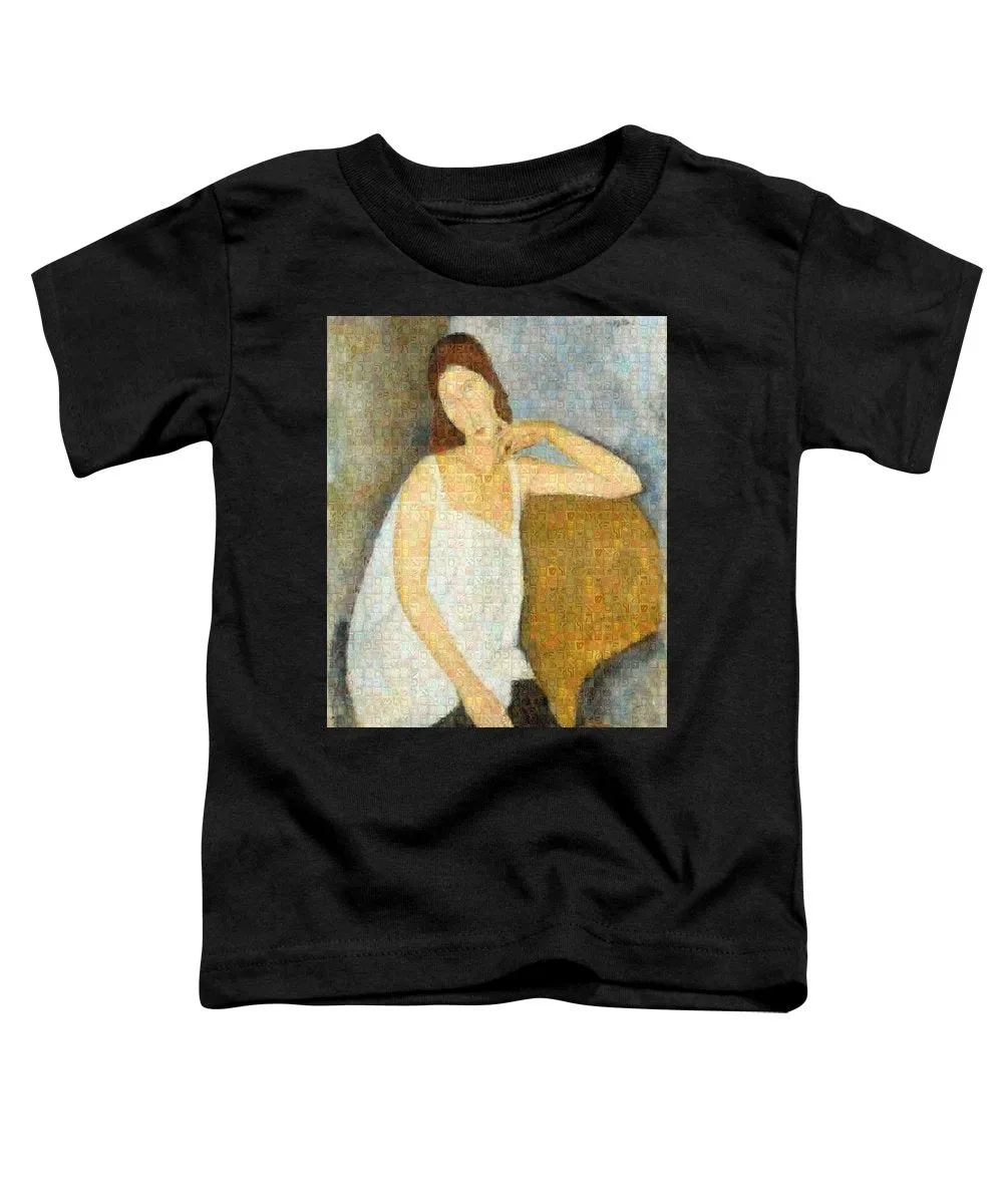 Tribute to Modigliani - 3 - Toddler T-Shirt