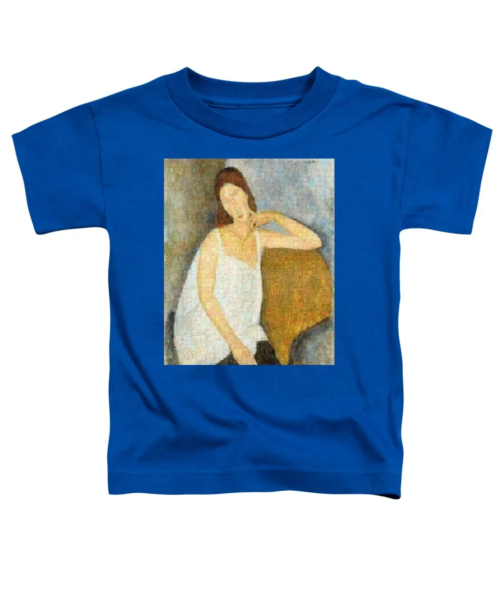 Tribute to Modigliani - 3 - Toddler T-Shirt