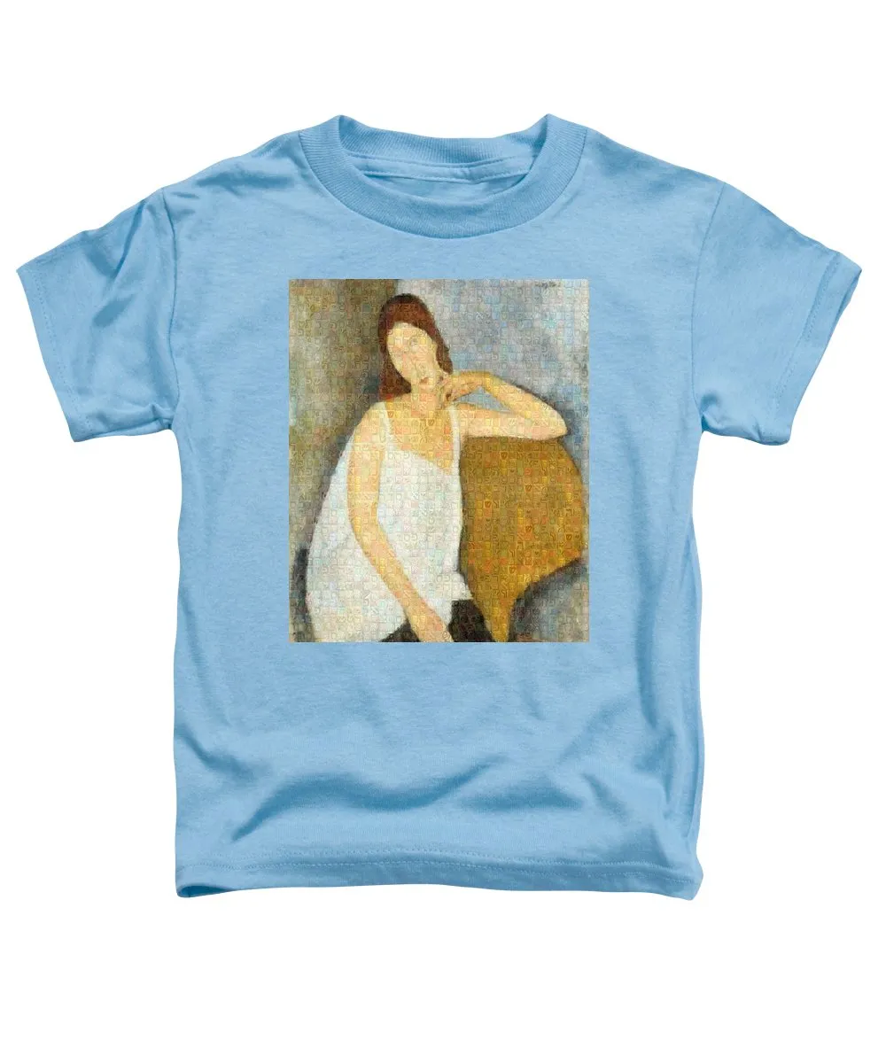 Tribute to Modigliani - 3 - Toddler T-Shirt