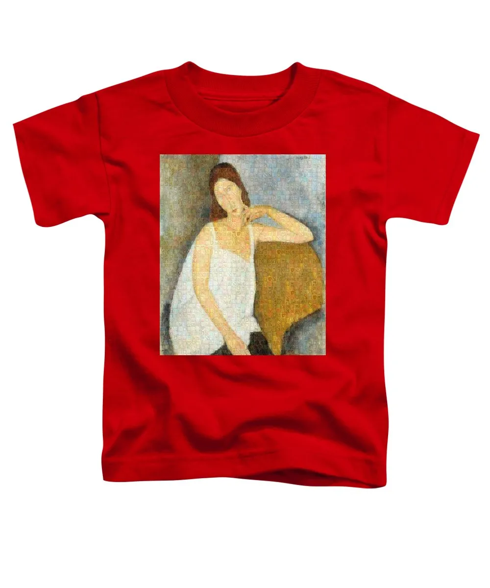 Tribute to Modigliani - 3 - Toddler T-Shirt