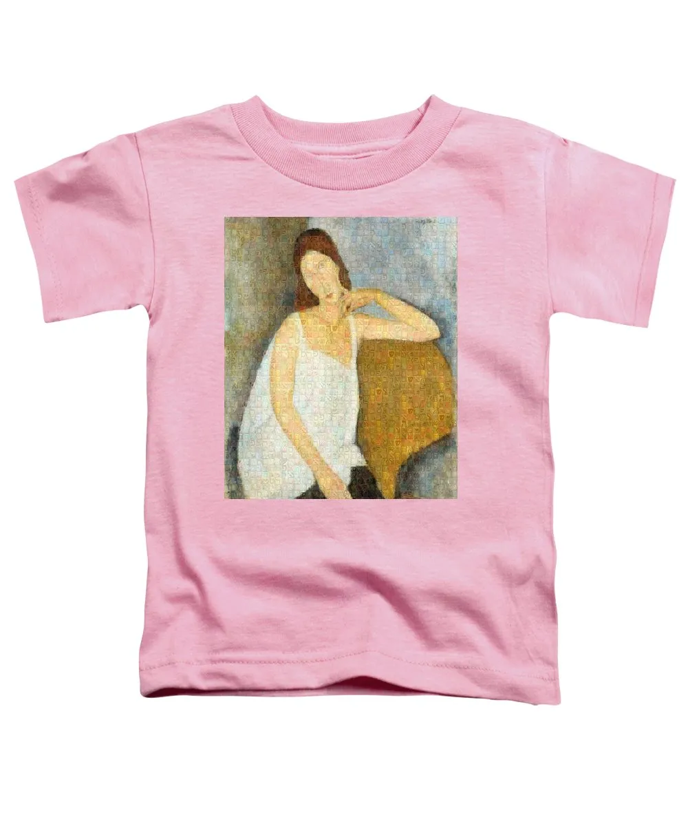 Tribute to Modigliani - 3 - Toddler T-Shirt