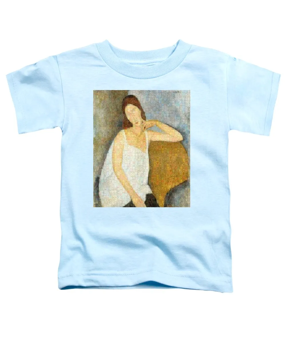 Tribute to Modigliani - 3 - Toddler T-Shirt