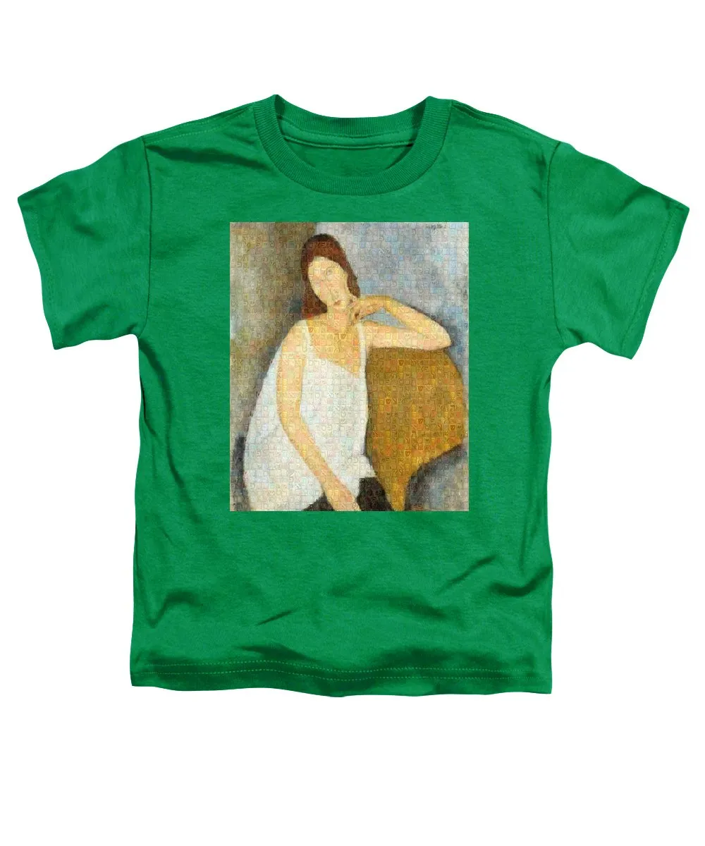 Tribute to Modigliani - 3 - Toddler T-Shirt