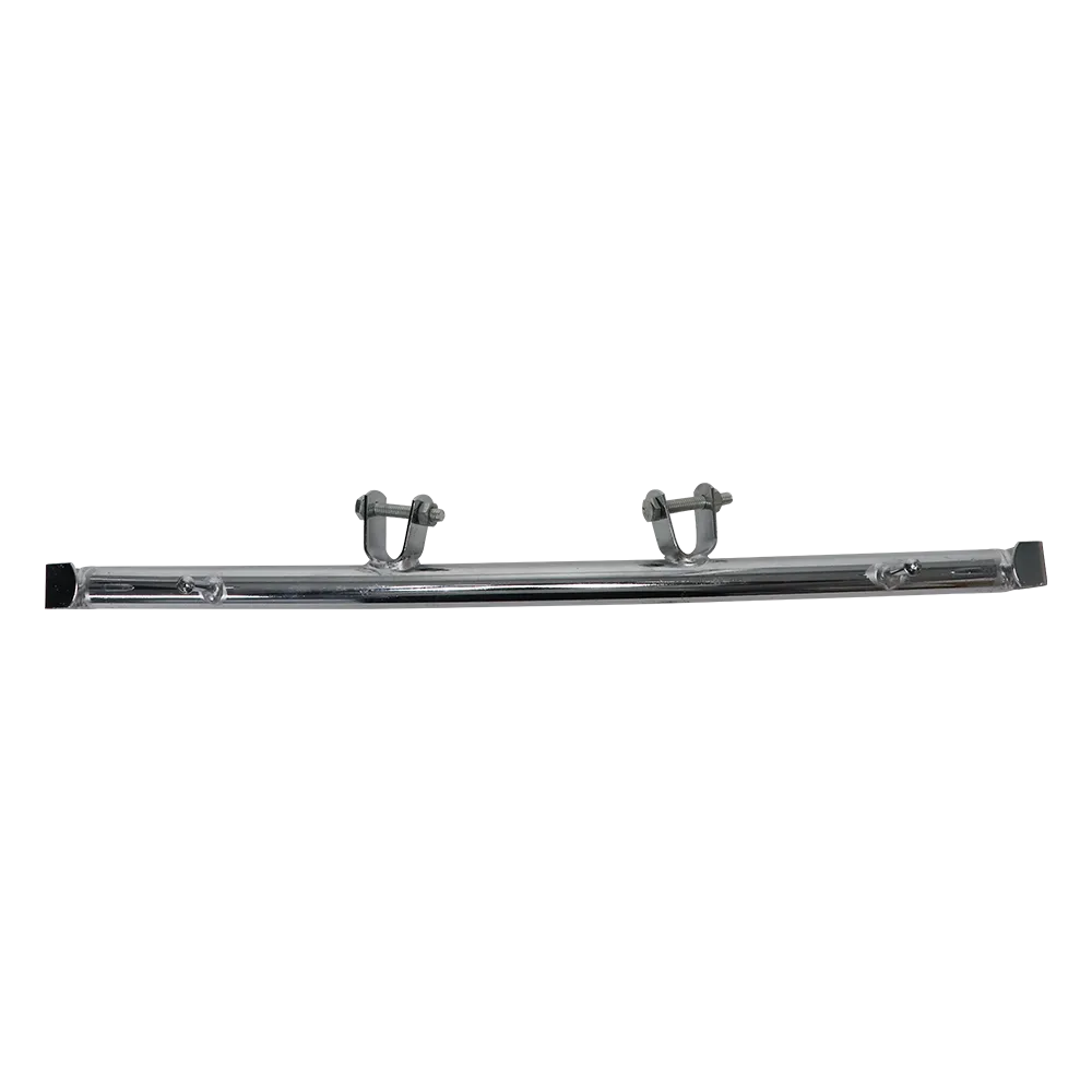 TVS Luggage bar Plated - Heavy-Duty Black Luggage Bar - Secure and Stylish Motorcycle Cargo Support for Long Rides