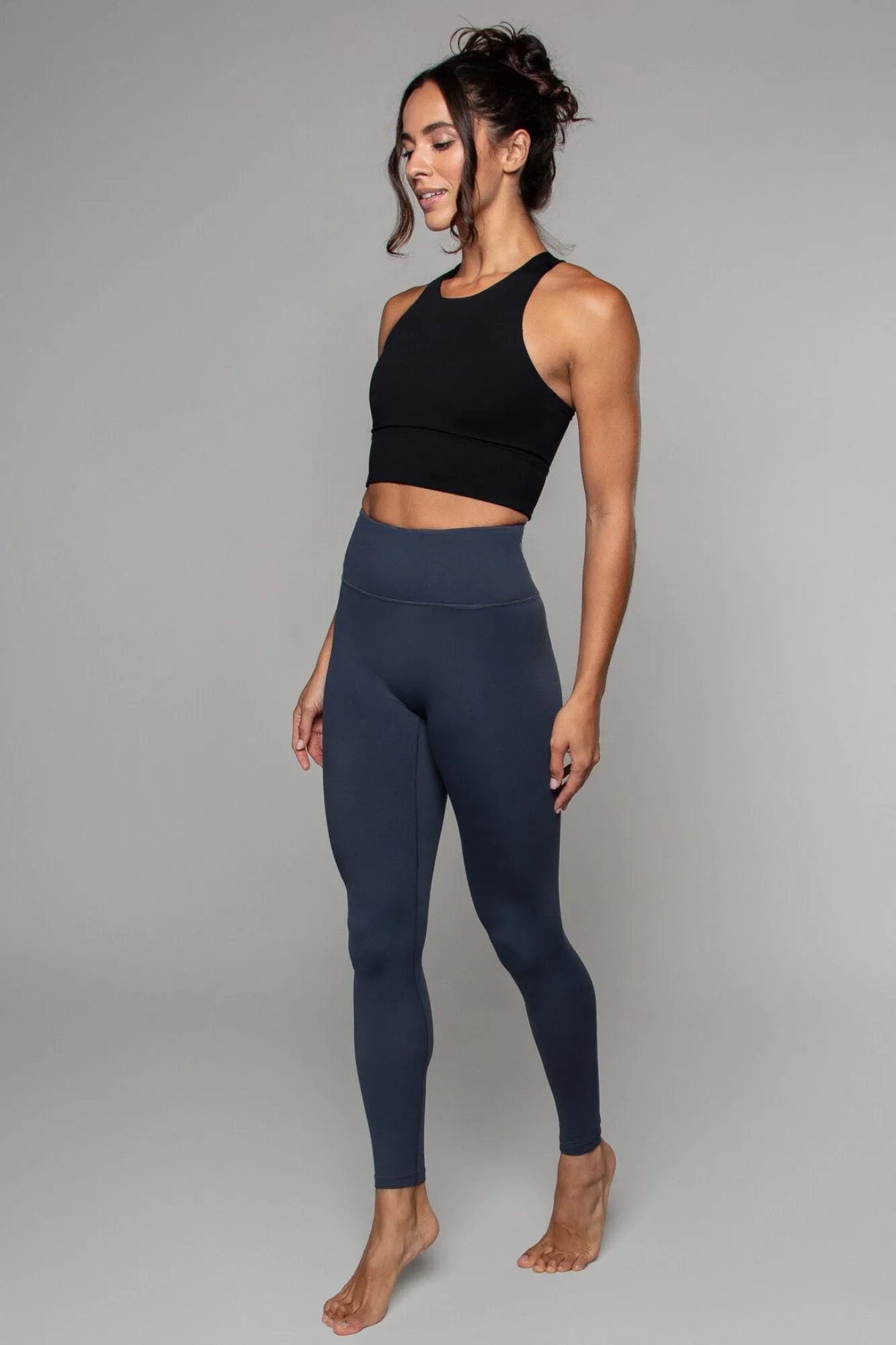 Ultimate Seamless Sculpt Full Length Legging Slate