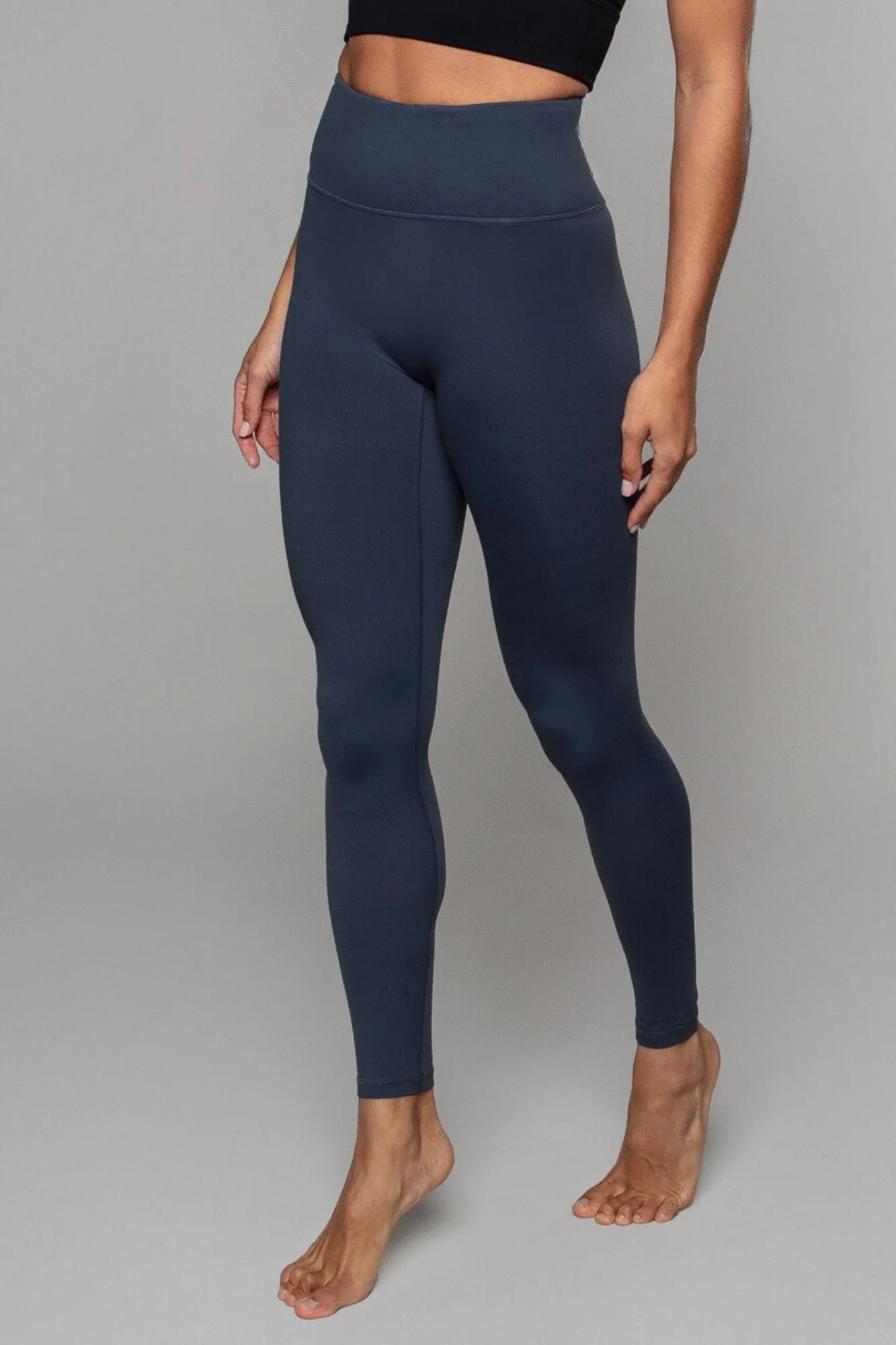 Ultimate Seamless Sculpt Full Length Legging Slate