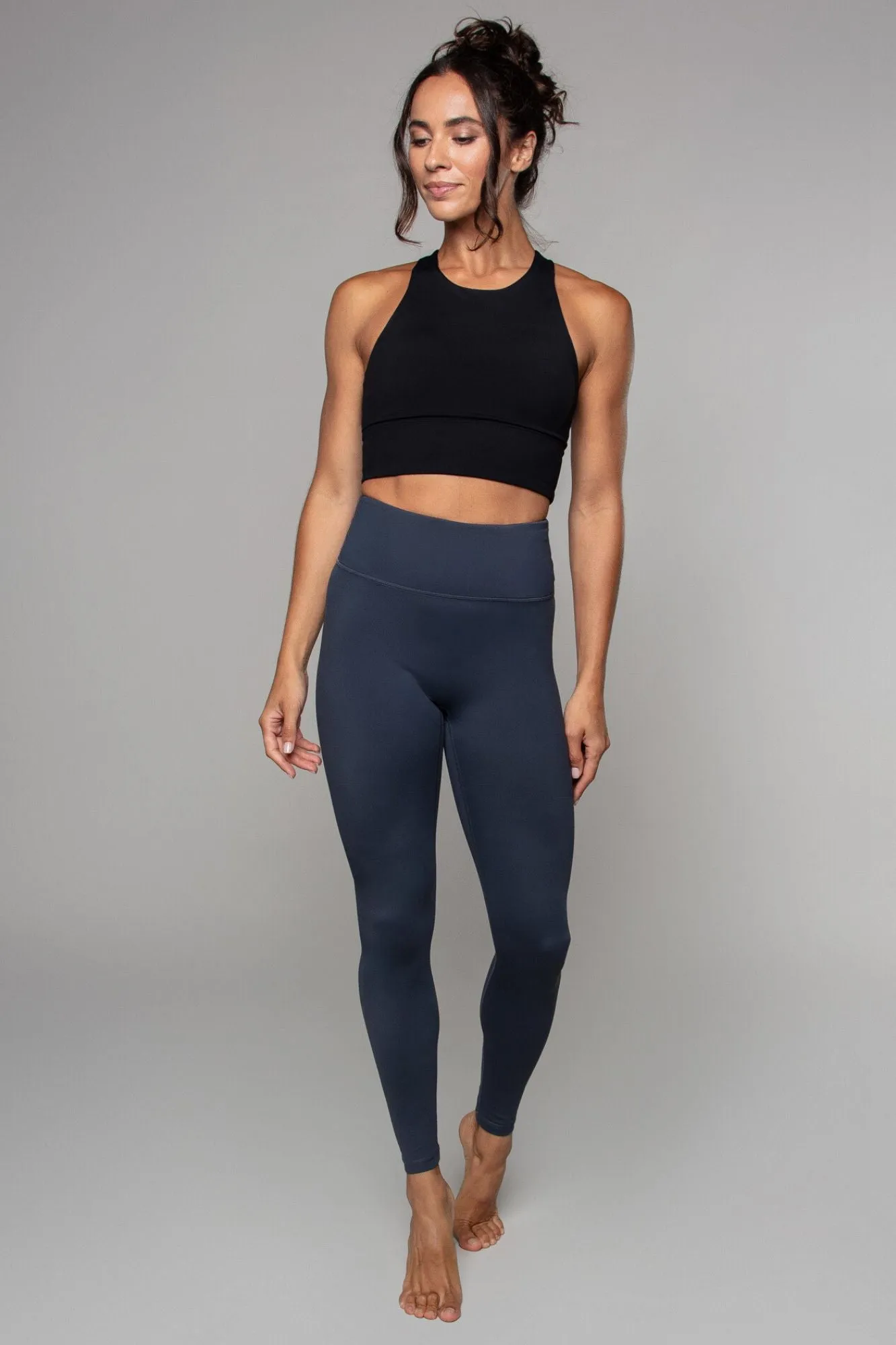 Ultimate Seamless Sculpt Full Length Legging Slate