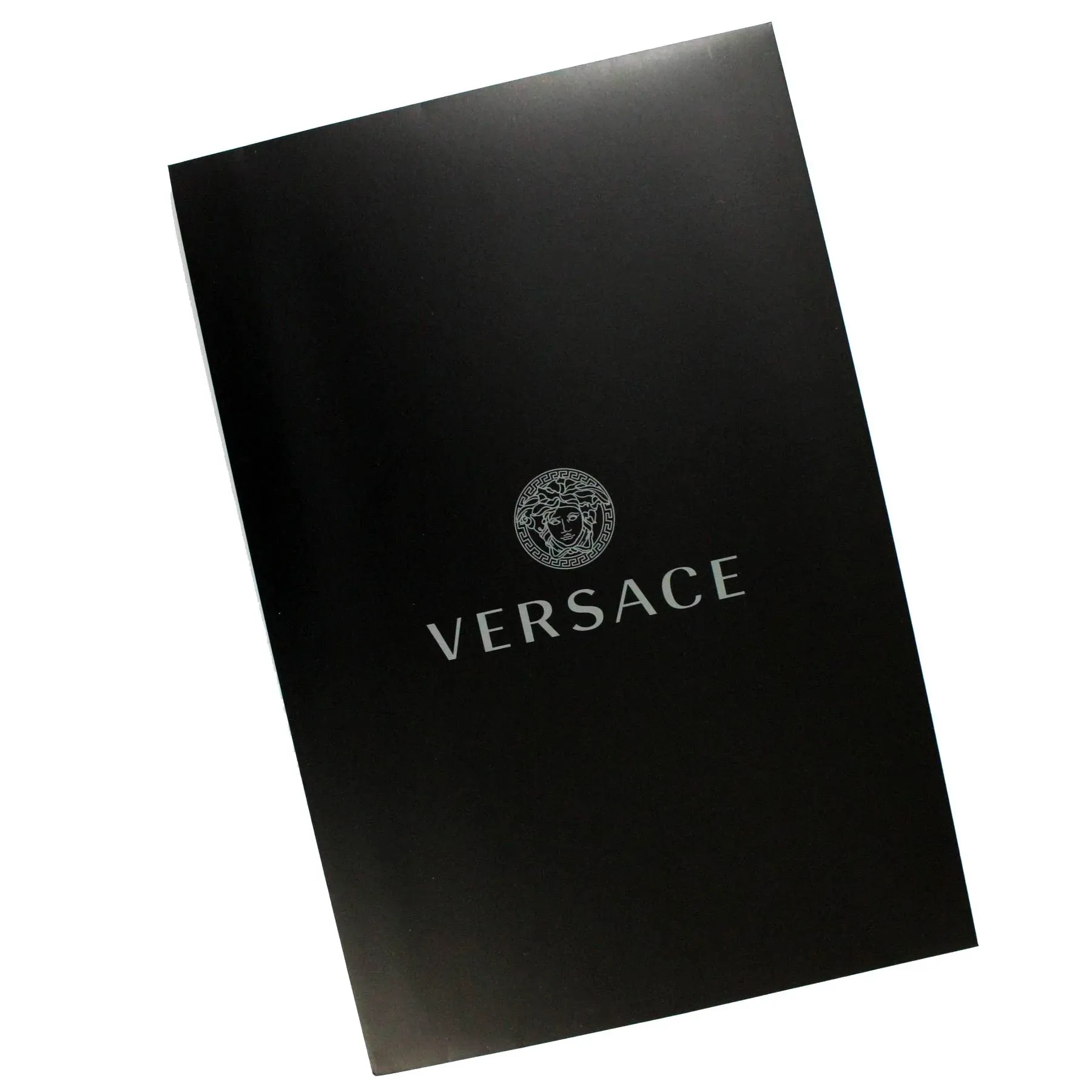 Versace Scarf Black Royal Blue Geometric & Medusa  - Cashmere Blend Shawl SALE