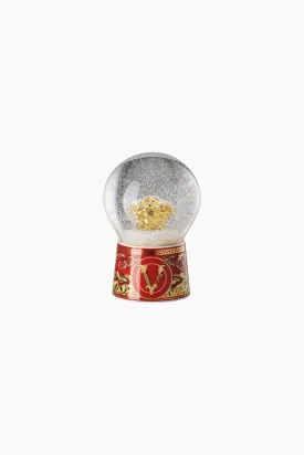 Versace Virtus Holiday Snow Globe - 4.5"