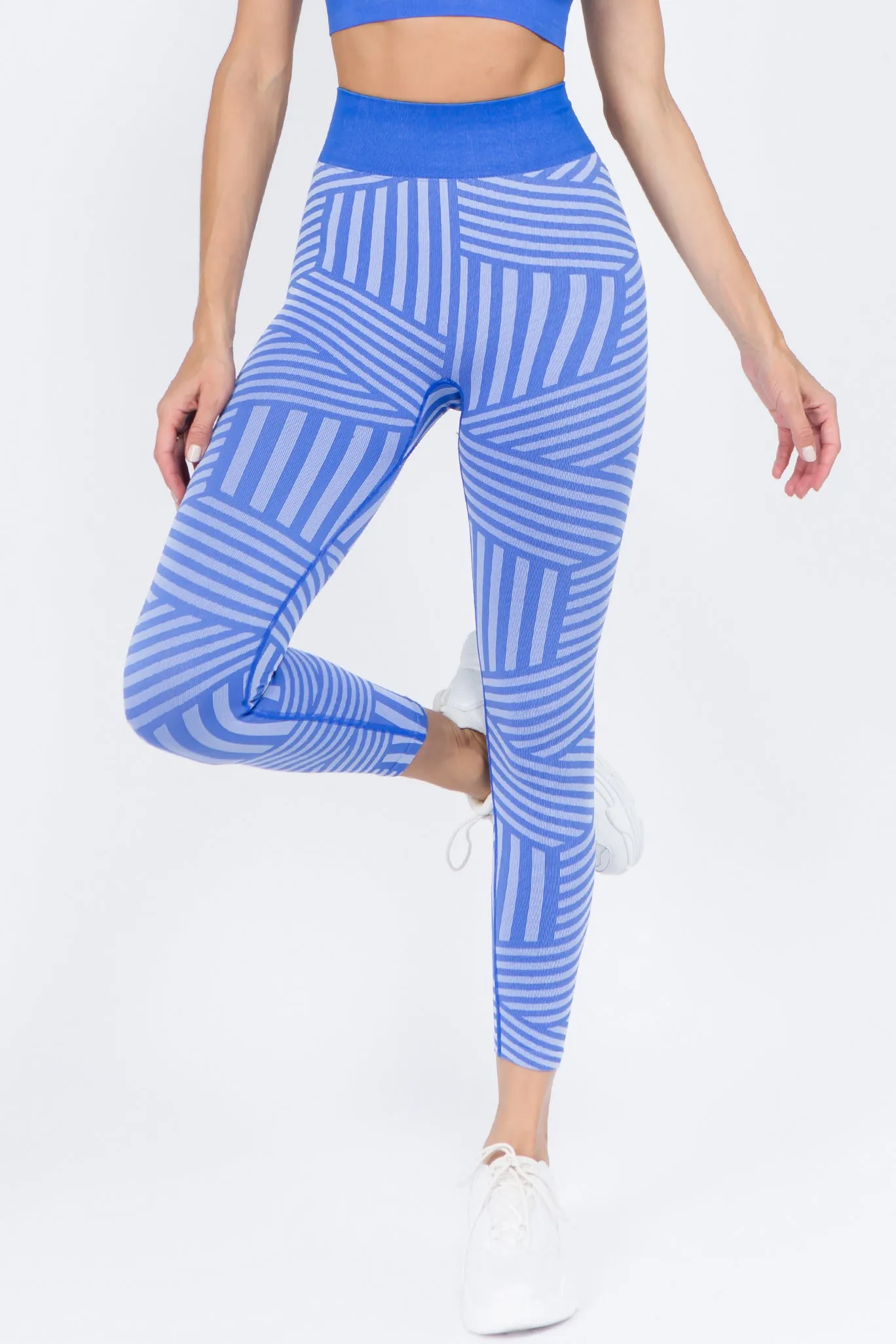 Vital Multi Striped Workout Leggings