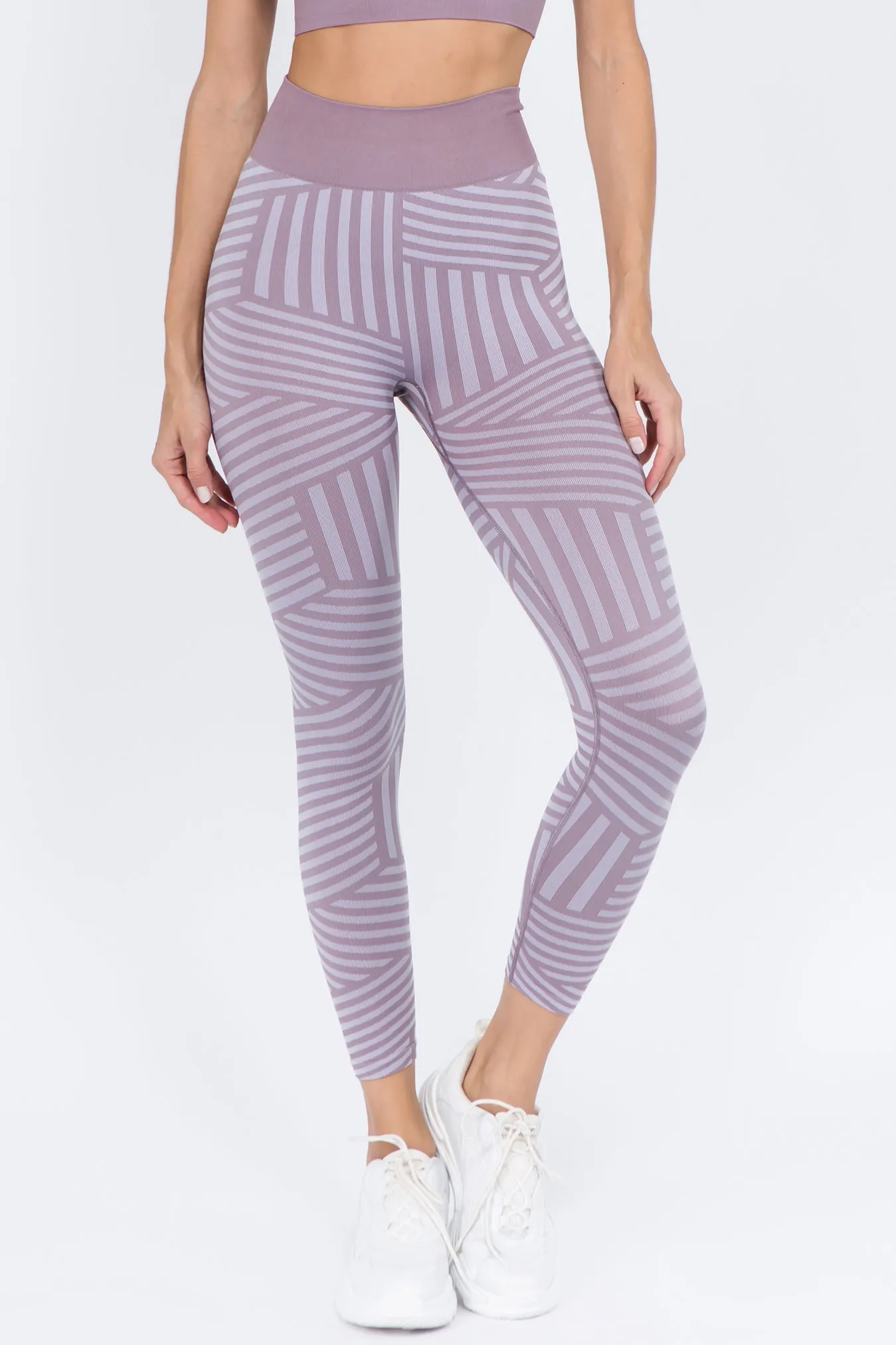 Vital Multi Striped Workout Leggings