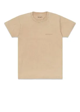 W' S/S Mosby Script T-Shirt - Dusty H Brown