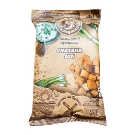 Wheat Croutons Snack, Sour Cream and Onion, 80g